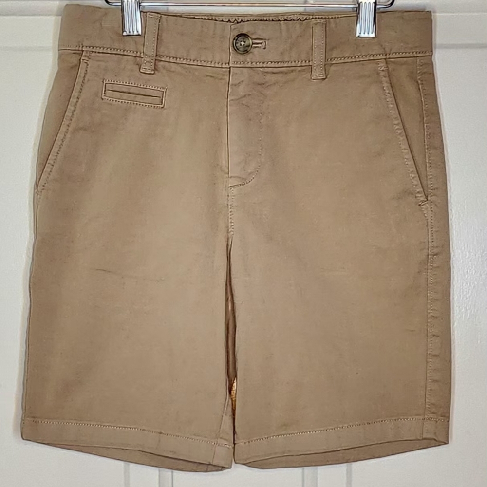 johnnie-O Tan Shorts with Pocket Detail Size 10 (26" waist & 15.5" length)